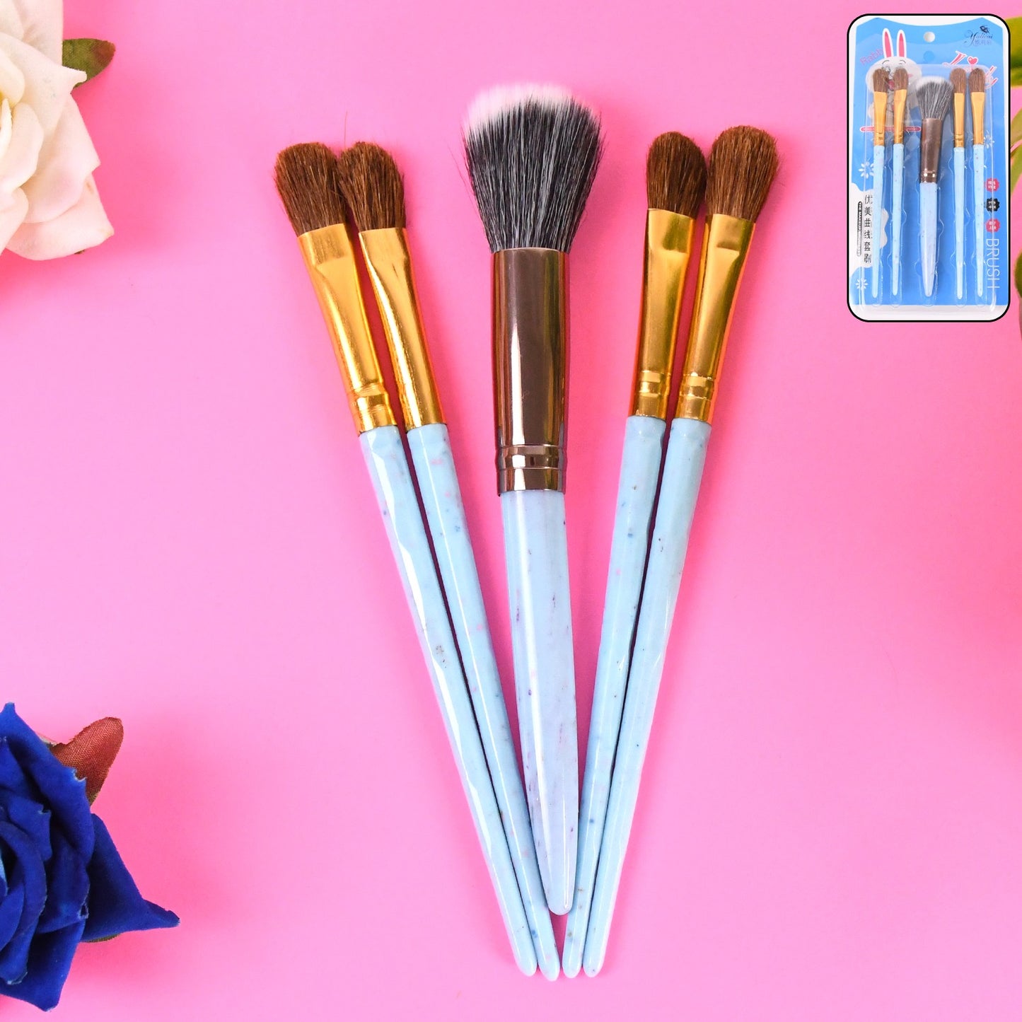 5pc Makeup Brush Tools Kit