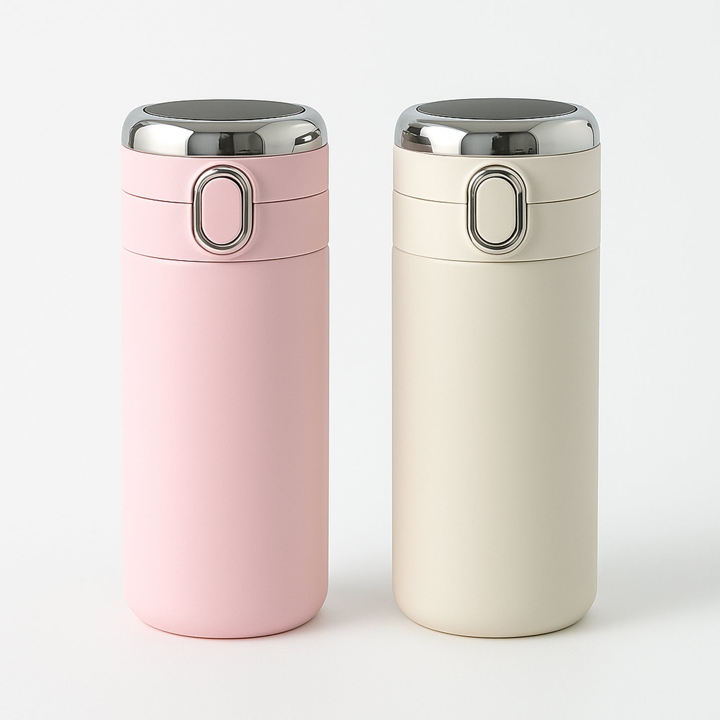 Smart Vacuum Insulated Water Bottle With Led Temperature Display Cold  Hot  Leak Proof  Office Bottle  Gym  Home  Kitchen  Hiking  Trekking  Travel Bottle (Mix Color  Design)