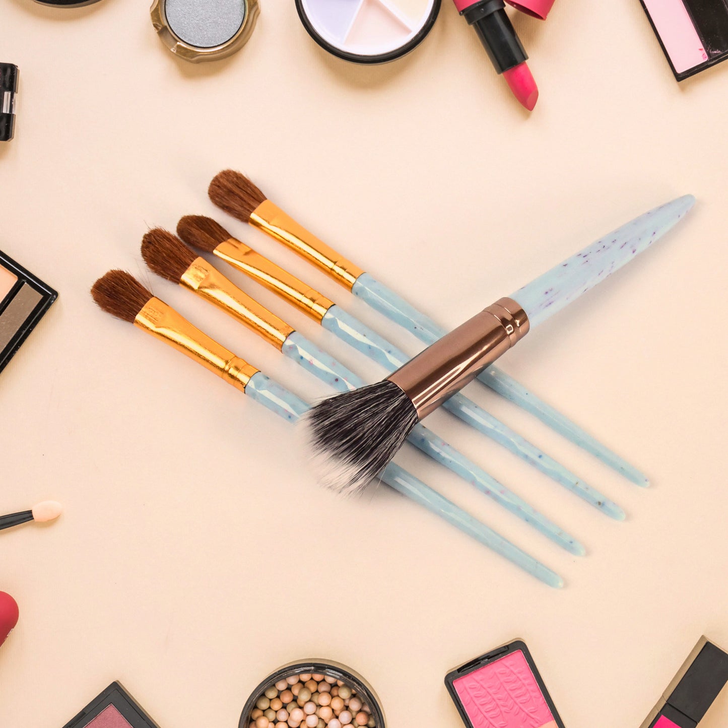 5pc Makeup Brush Tools Kit